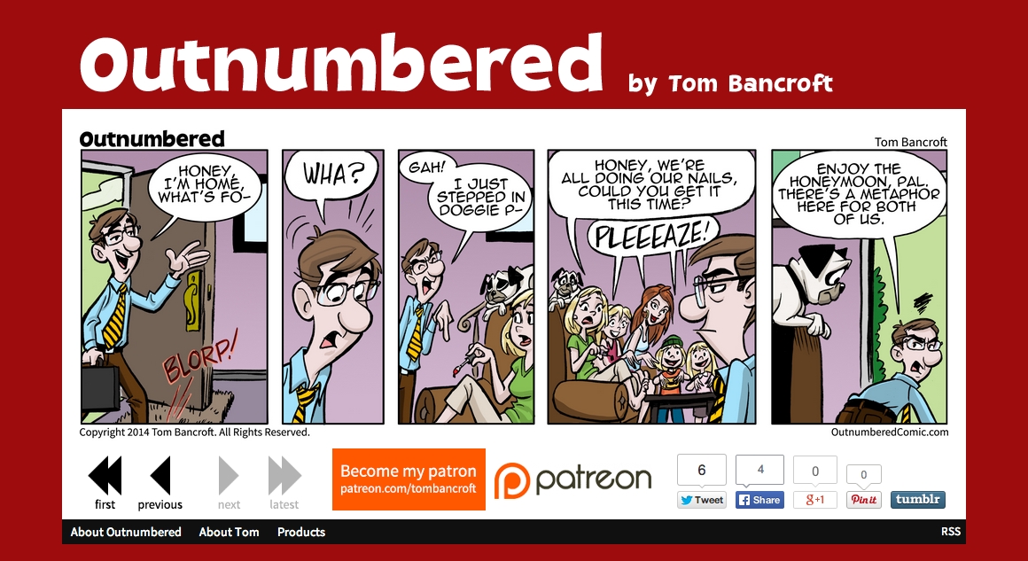 Outnumbered Comic
